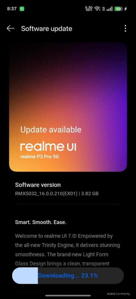 OnePlus 13R 5G gets OxygenOS 16 update