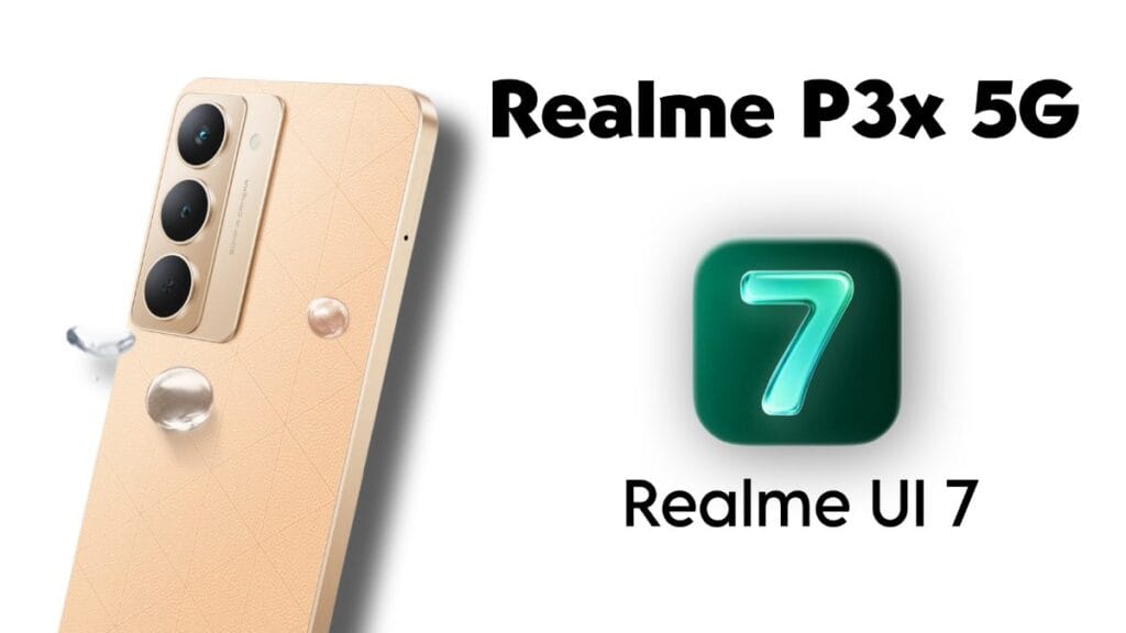 Realme P3x 5G gets Realme UI 7 update