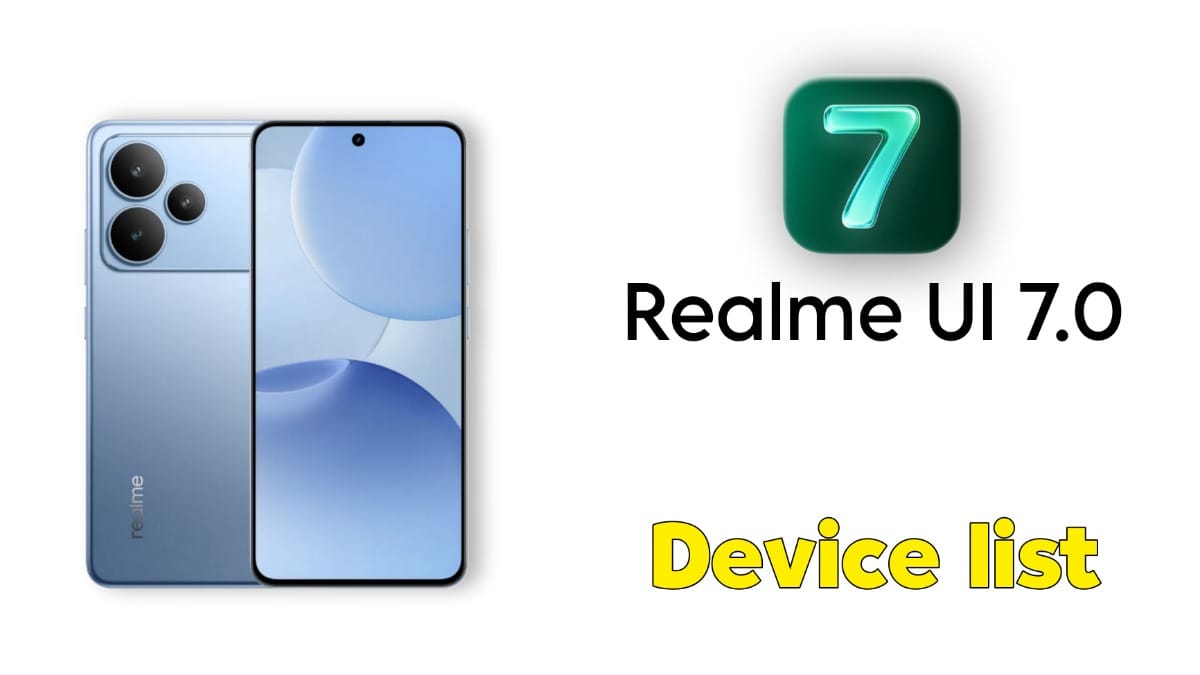 Realme UI 7 Update