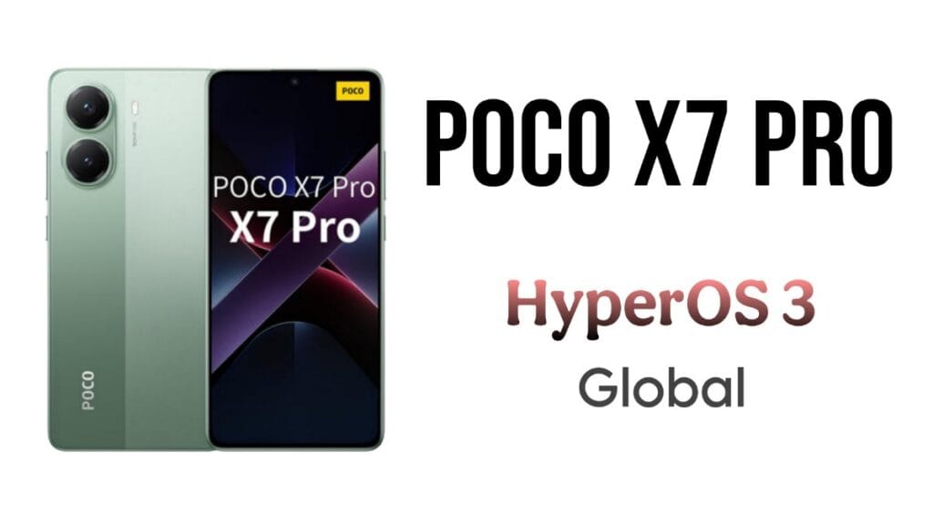 Poco X7 Pro HyperOS 3