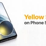 Yellow Spot on Phone Screen Xiaomi