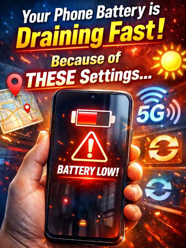 Your phone battery is draining fast because of THESE settings…