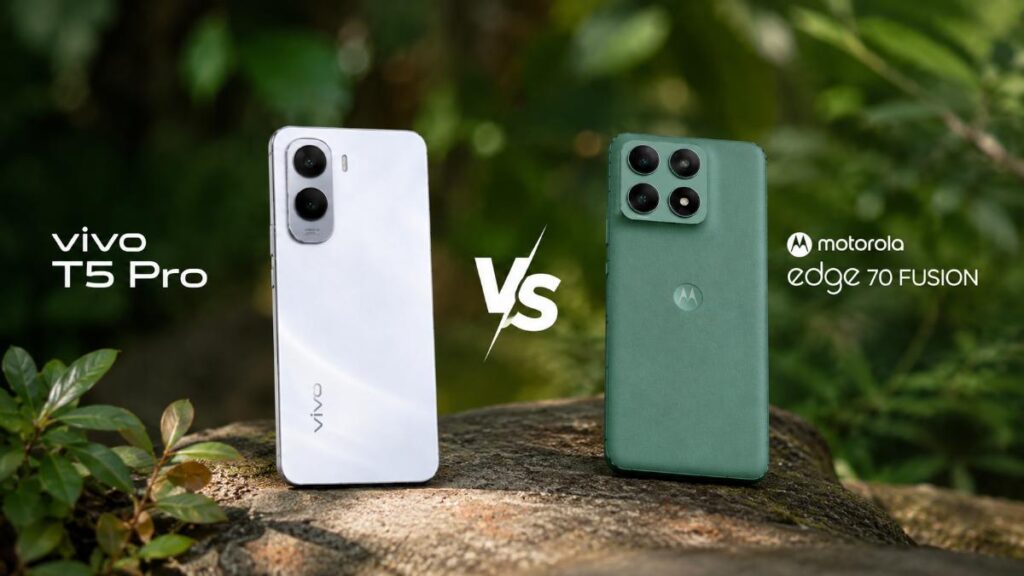 Vivo T5 Pro vs Motorola Edge 70 Fusion