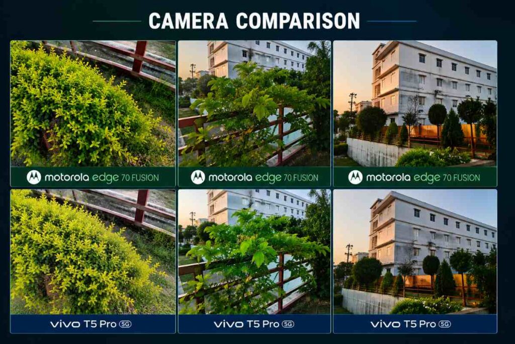 Vivo T5 Pro vs Motorola Edge 70 Fusion Camera Sample