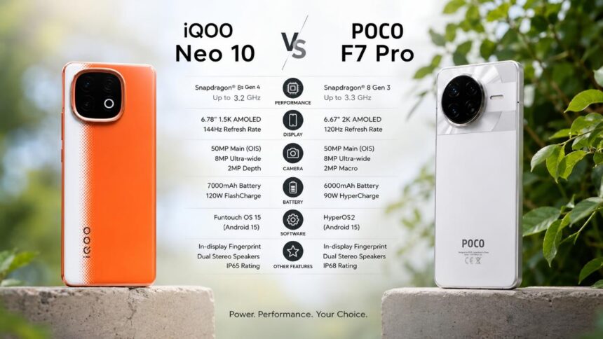 Poco F7 Pro vs iQOO Neo 10