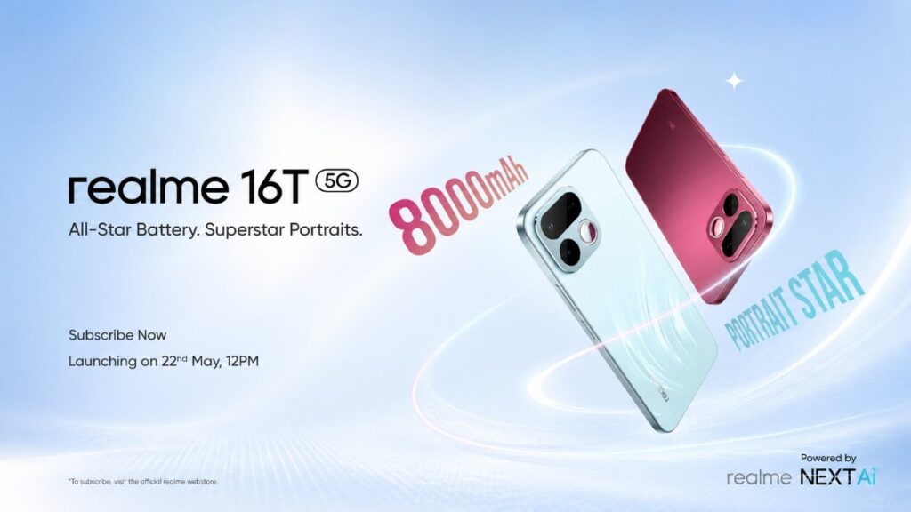 Realme 16T 5G Launch Date