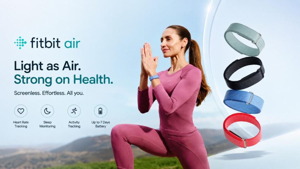 Google Fitbit Air Launched