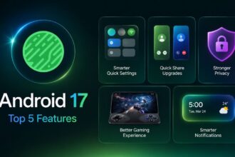 Android 17 Top 5 Features