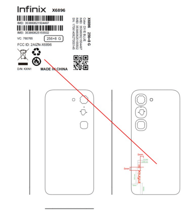 Infinix Hot 70 Pro 5G FCC