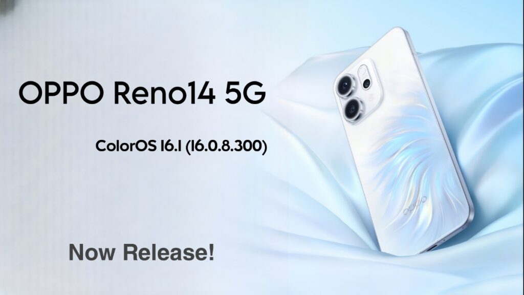 OPPO Reno14 Receive ColorOS 16.1