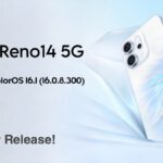 OPPO Reno14 Receive ColorOS 16.1