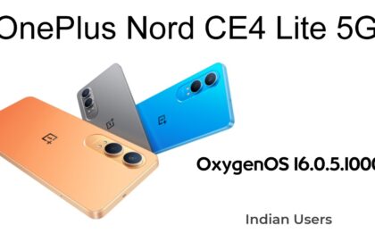 OxygenOS 16.0.5.1000 roll-out for OnePlus Nord CE4 Lite 5G in Indian Region