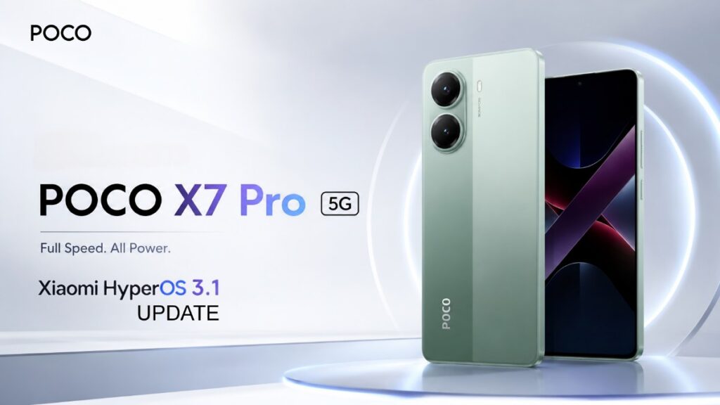 POCO X7 Pro 5G Gets HyperOS 3.1