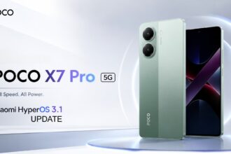POCO X7 Pro 5G Gets HyperOS 3.1