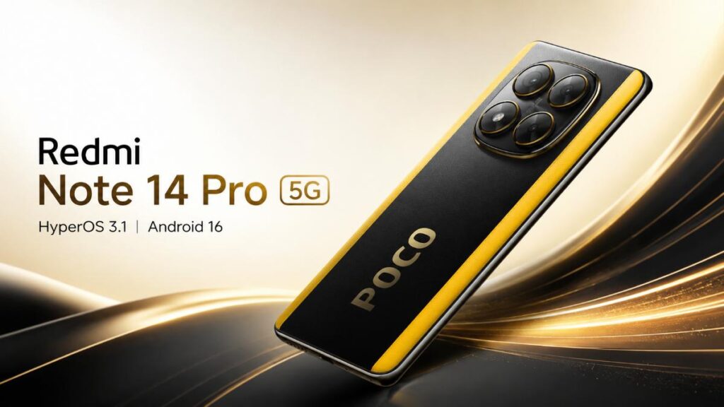 Redmi Note 14 Pro 5G Gets HyperOS 3.1 Update 