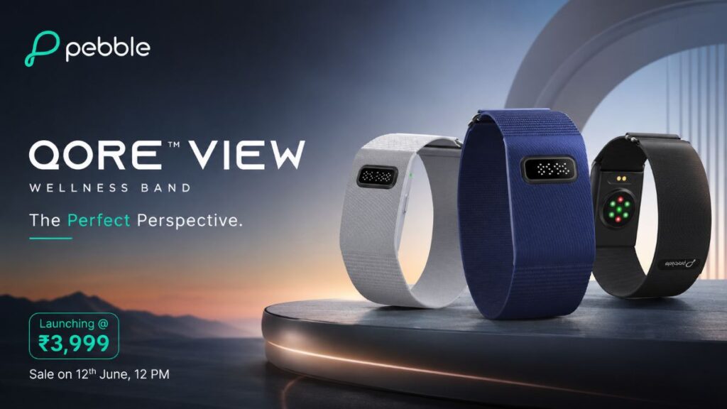 Pebble Qore View Wellness Band