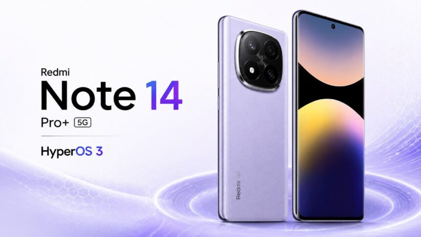 Redmi Note 14 Pro Plus 5G HyperOS 3